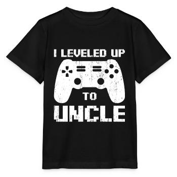 Onkel Gamepad - Stanley/Stella Kinder T-Shirt MINI CREATOR  - Schwarz - Vorne - Mikhail (115cm)
