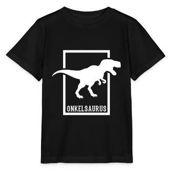 Onkel - Stanley/Stella Kinder T-Shirt MINI CREATOR  - Schwarz - Vorne - Mikhail (115cm)