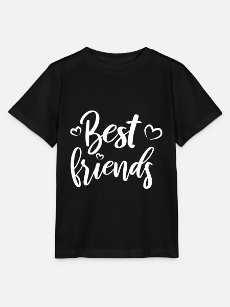 Freundschaft - Stanley/Stella Kinder T-Shirt MINI CREATOR  - Schwarz