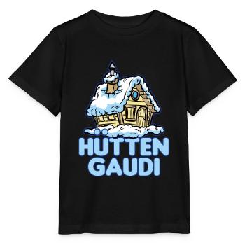 Huts Gaudi Ski Hut Ski Hut - Stanley/Stella MINI CREATOR Kids’ T-Shirt - black - Front - Mikhail (115cm)