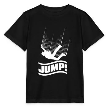 Saut en parachute saut en chute libre - T-shirt bio MINI CREATOR Stanley/Stella Enfant - noir - Devant - Mikhail (115cm)