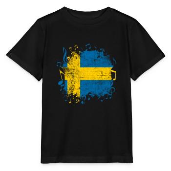 Swedish Music - Stanley/Stella MINI CREATOR Kids’ T-Shirt - black - Front - Mikhail (115cm)