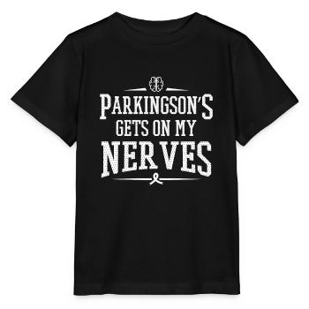 Parkinson-Patientengeschenk Alzheimer Idiopathic Brain - Stanley/Stella Kinder T-Shirt MINI CREATOR  - Schwarz - Vorne - Mikhail (115cm)