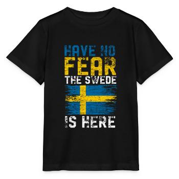 Schweden Schwede - Stanley/Stella Kinder T-Shirt MINI CREATOR  - Schwarz - Vorne - Mikhail (115cm)