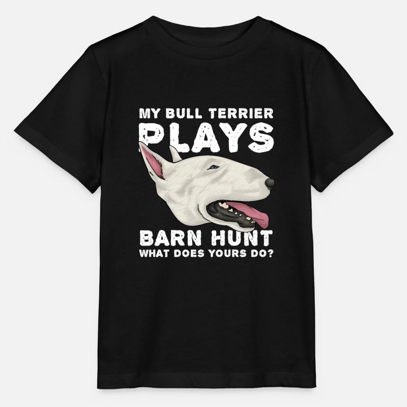 Bull Terrier - Stanley/Stella MINI CREATOR Kids’ T-Shirt - black