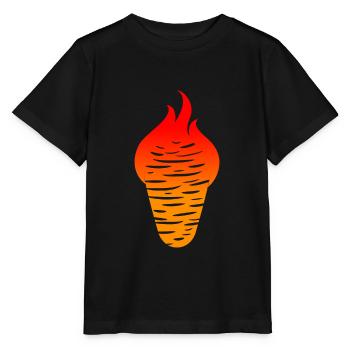 Kebab - Stanley/Stella Kinder T-Shirt MINI CREATOR  - Schwarz - Vorne - Mikhail (115cm)