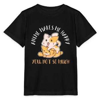 Anime - Stanley/Stella MINI CREATOR Kids’ T-Shirt - black - Front - Mikhail (115cm)