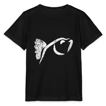 poisson - T-shirt bio MINI CREATOR Stanley/Stella Enfant - noir - Devant - Mikhail (115cm)