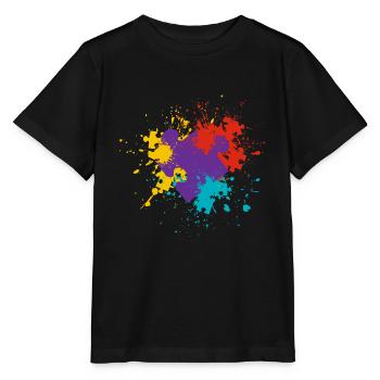 Puzzle - T-shirt bio MINI CREATOR Stanley/Stella Enfant - noir - Devant - Mikhail (115cm)