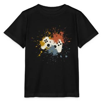 Gamer - Stanley/Stella MINI CREATOR Kids’ T-Shirt - black - Front - Mikhail (115cm)