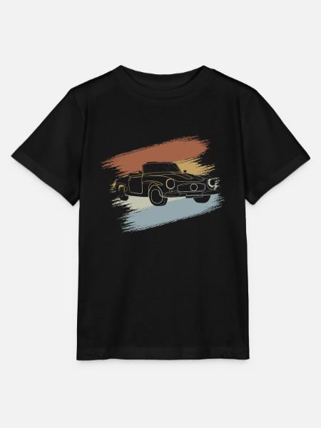 Cabrio Auto - Stanley/Stella Kinder T-Shirt MINI CREATOR  - Schwarz