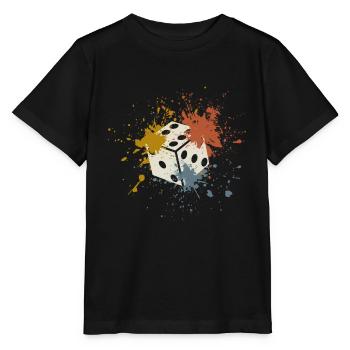 Dice Casino - Stanley/Stella MINI CREATOR Kids’ T-Shirt - black - Front - Mikhail (115cm)