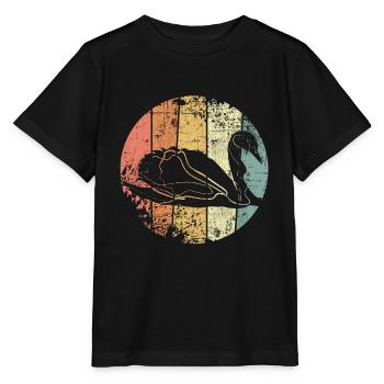 Cygne - T-shirt bio MINI CREATOR Stanley/Stella Enfant - noir - Devant - Mikhail (115cm)