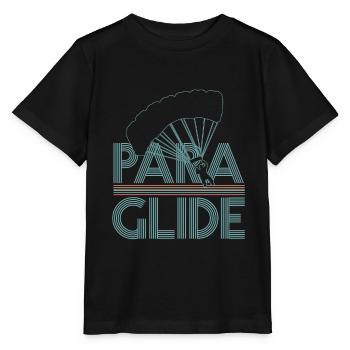 Paragliding - Stanley/Stella Kinder T-Shirt MINI CREATOR  - Schwarz - Vorne - Mikhail (115cm)
