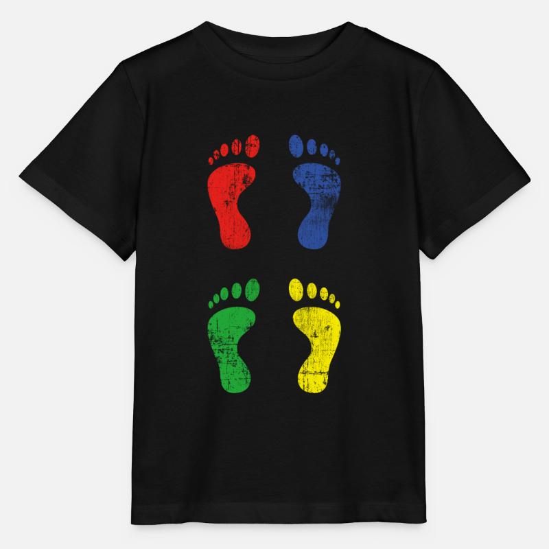 Füße - Stanley/Stella Kinder T-Shirt MINI CREATOR  - Schwarz