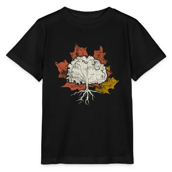 Baum - Stanley/Stella Kinder T-Shirt MINI CREATOR  - Schwarz - Vorne - Mikhail (115cm)
