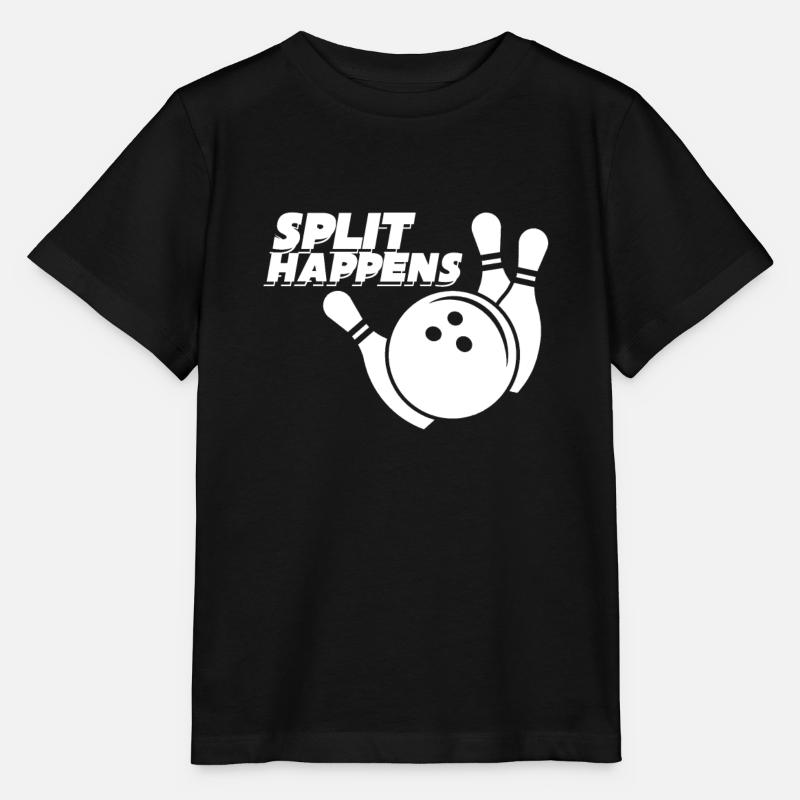 Split arrive tenue de bowling - T-shirt bio MINI CREATOR Stanley/Stella Enfant - noir