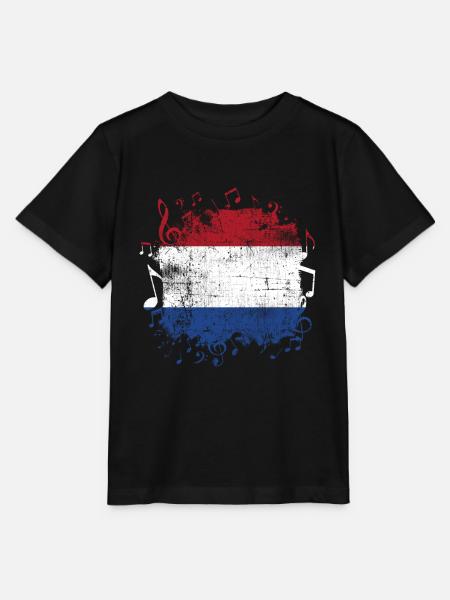 Holland Musik - Stanley/Stella Kinder T-Shirt MINI CREATOR - Schwarz