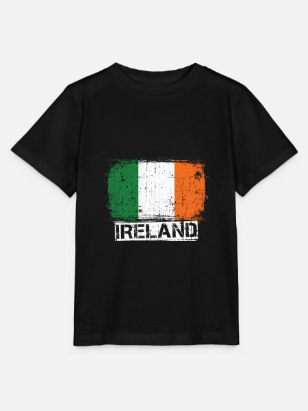 Irland - Stanley/Stella Kinder T-Shirt MINI CREATOR  - Schwarz