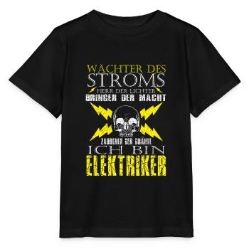 Wächter Des Stroms - Stanley/Stella Kinder T-Shirt MINI CREATOR  - Schwarz - Vorne - Mikhail (115cm)