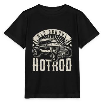 Hotrod vintage Oldtimer Geschenk Old School Car - Stanley/Stella Kinder T-Shirt MINI CREATOR  - Schwarz - Vorne - Mikhail (115cm)