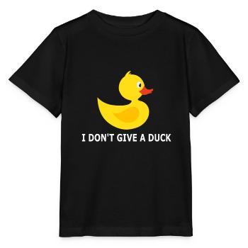 Bain de canard en caoutchouc de canard cadeau de bain de canard de bain - T-shirt bio MINI CREATOR Stanley/Stella Enfant - noir - Devant - Mikhail (115cm)