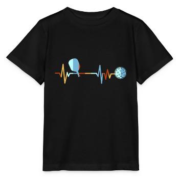 pickleball - T-shirt bio MINI CREATOR Stanley/Stella Enfant - noir - Devant - Mikhail (115cm)