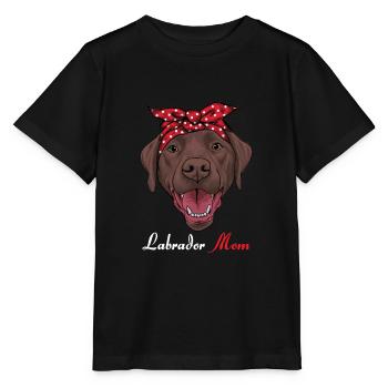 Labrador - T-shirt bio MINI CREATOR Stanley/Stella Enfant - noir - Devant - Mikhail (115cm)