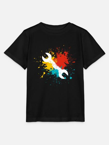 Werkzeug - Stanley/Stella Kinder T-Shirt MINI CREATOR  - Schwarz