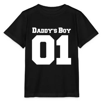 Cadeau partenaire père papa papa fils garçon - T-shirt bio MINI CREATOR Stanley/Stella Enfant - noir - Devant - Mikhail (115cm)