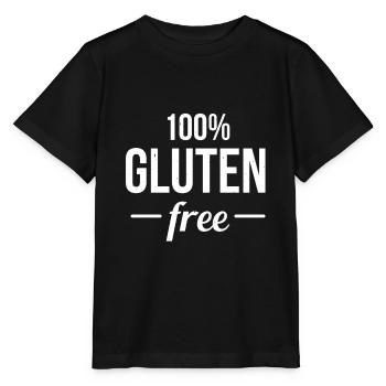 100% Gluten free - Stanley/Stella Kinder T-Shirt MINI CREATOR  - Schwarz - Vorne - Mikhail (115cm)