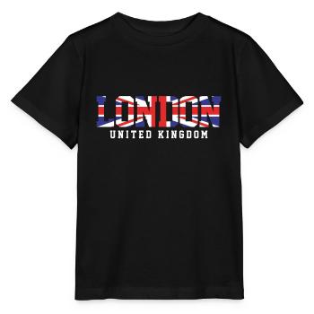 London - Stanley/Stella Kinder T-Shirt MINI CREATOR  - Schwarz - Vorne - Mikhail (115cm)