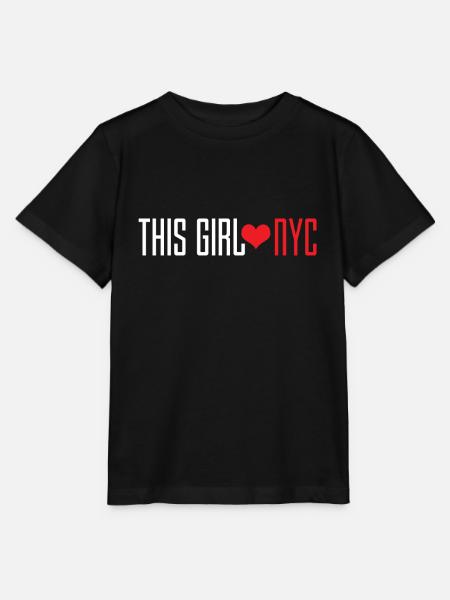 New York - Stanley/Stella Kinder T-Shirt MINI CREATOR - Schwarz