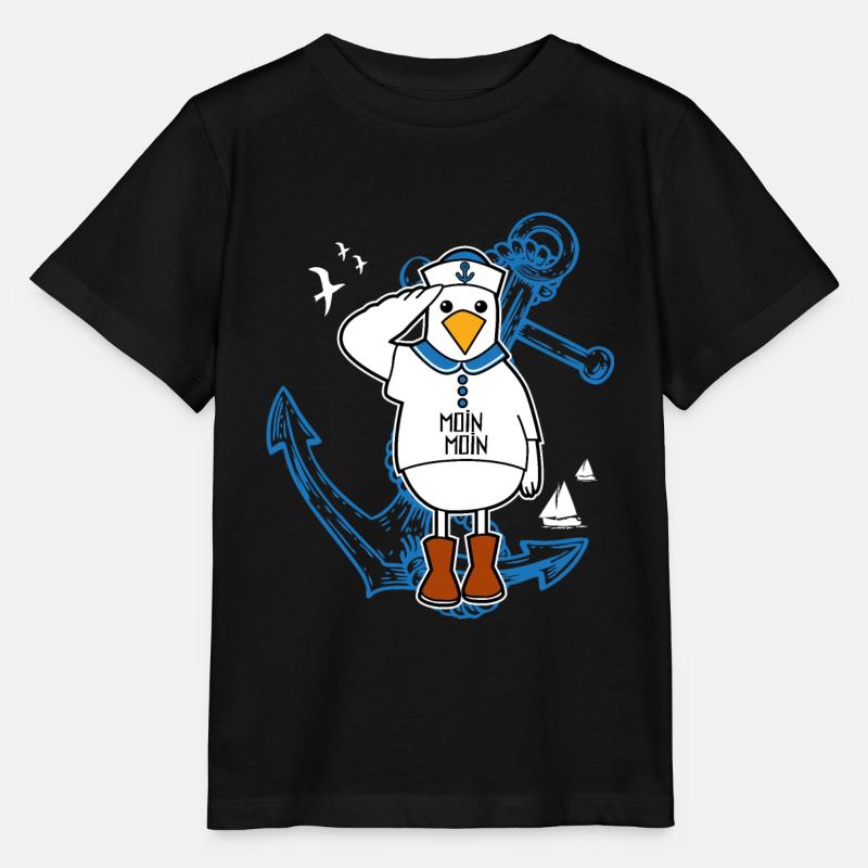 Low German North German Northern Germany - Stanley/Stella MINI CREATOR Kids’ T-Shirt - black
