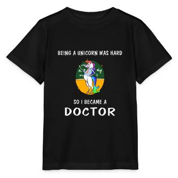 Doktortitel - Stanley/Stella Kinder T-Shirt MINI CREATOR  - Schwarz - Vorne - Mikhail (115cm)