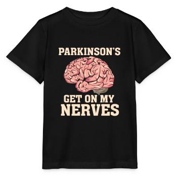 Parkinson Kranke Humor Geschenk - Stanley/Stella Kinder T-Shirt MINI CREATOR  - Schwarz - Vorne - Mikhail (115cm)