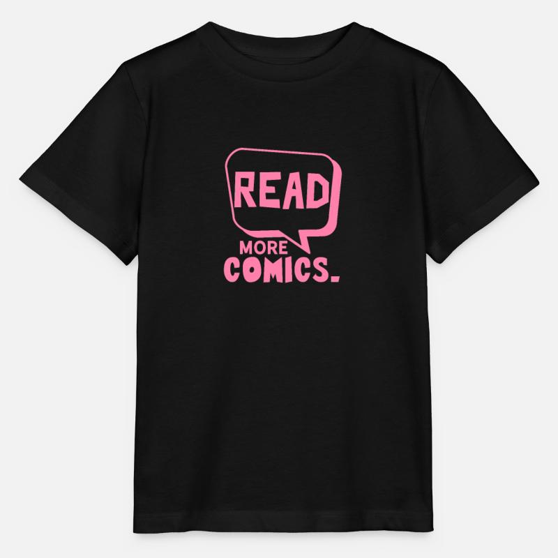 Dessin animé dessin animé dessin animé - T-shirt bio MINI CREATOR Stanley/Stella Enfant - noir