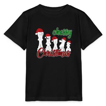 Cadeau cadeau d’échecs idée cadeau - T-shirt bio MINI CREATOR Stanley/Stella Enfant - noir - Devant - Mikhail (115cm)