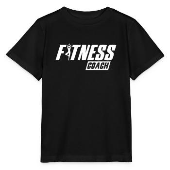 Fitnessstudio Fitnesstrainer - Stanley/Stella Kinder T-Shirt MINI CREATOR  - Schwarz - Vorne - Mikhail (115cm)