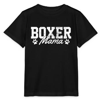 Boxer Mama Vintage - T-shirt bio MINI CREATOR Stanley/Stella Enfant - noir - Devant - Mikhail (115cm)