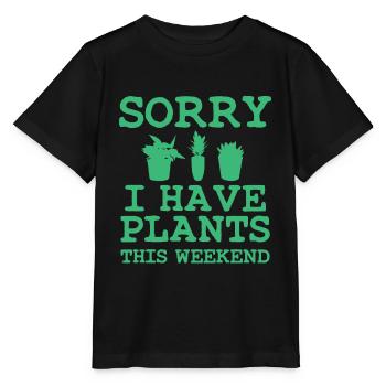 Jardinage Proverbe - T-shirt bio MINI CREATOR Stanley/Stella Enfant - noir - Devant - Mikhail (115cm)