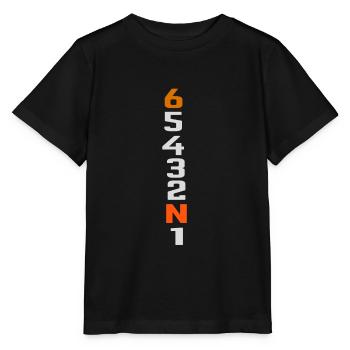 Don de motards pour motards - T-shirt bio MINI CREATOR Stanley/Stella Enfant - noir - Devant - Mikhail (115cm)