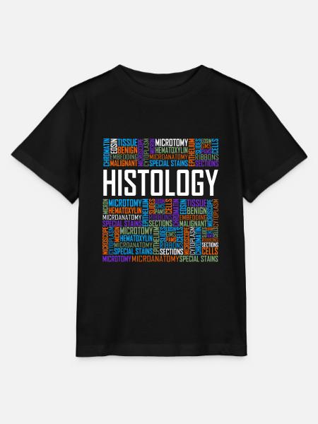 Histologische Wörter - Stanley/Stella Kinder T-Shirt MINI CREATOR - Schwarz