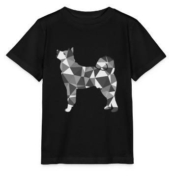 Polygon Akita - T-shirt bio MINI CREATOR Stanley/Stella Enfant - noir - Devant - Mikhail (115cm)