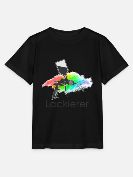 Lackierer - Stanley/Stella Kinder T-Shirt MINI CREATOR  - Schwarz