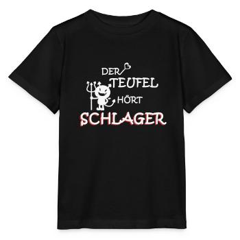 Schlagermusik Volksmusik Schlagerparty Schlagerfan - Stanley/Stella Kinder T-Shirt MINI CREATOR  - Schwarz - Vorne - Mikhail (115cm)