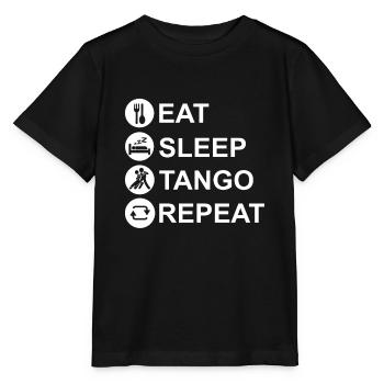 Tango Danse - T-shirt bio MINI CREATOR Stanley/Stella Enfant - noir - Devant - Mikhail (115cm)