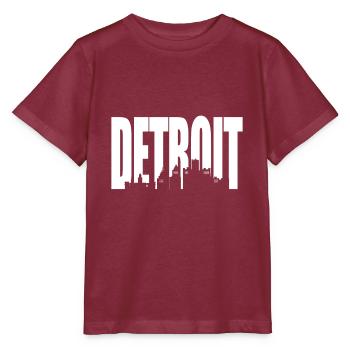 Detroit - T-shirt bio MINI CREATOR Stanley/Stella Enfant - bordeaux - Devant - Kain (125cm)