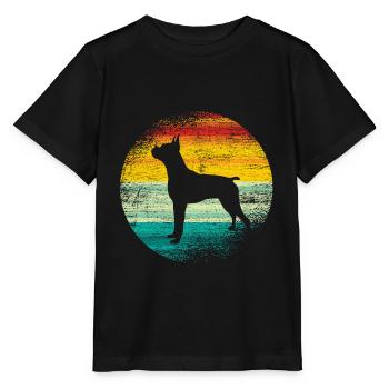 Boxer - T-shirt bio MINI CREATOR Stanley/Stella Enfant - noir - Devant - Mikhail (115cm)