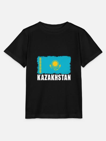Kasachstan - Stanley/Stella Kinder T-Shirt MINI CREATOR - Schwarz